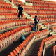 Image for article titled Gracious Japanese World Cup Fans Clean Up Stadium After Loss